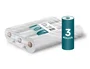 Amoos Rollo papel para camillas 2 capas 67 servicios 500 mm x 50 m