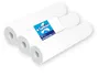 Amoos Rollo Papel para Camillas 2 Capas 67 Servicios 500 mm x 50 m Pura Celulosa Blanco