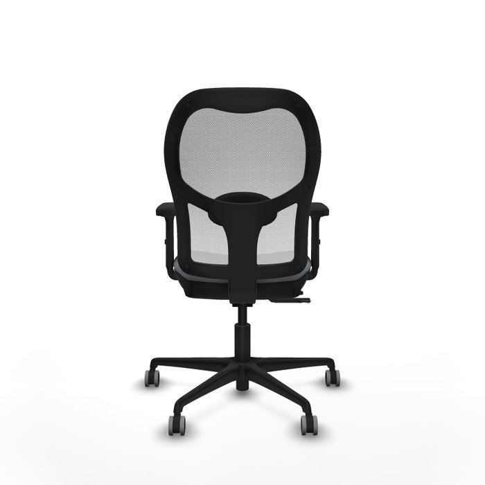 PIQUERAS Y CRESPO Silla de oficina Jorquera Gris y Blanca con mecanismo Sincro/Traslack PIQUERAS Y CRESPO Silla de oficina Jorquera Gris y Blanca con mecanismo Sincro/Traslack
