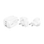 Belkin BoostCharge Pro 100W con 2x USB-C y 1x USB-A Blanco