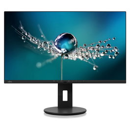 Fujitsu B2711 TS Monitor 27" QHD IPS de 68.5 cm, 2560 x 1440 píxeles, 5 ms, 16:9, HDMI, DVI, DP, Altavoces, Negro
