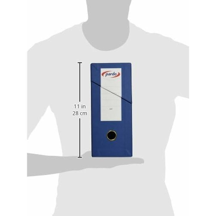 PARDO Caja de Transferencia Folio Forrada Azul PARDO Caja de Transferencia Folio Forrada Azul