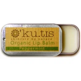Kutis Skincare Bálsamo Labial Menta Hidratante Protector con Ingredientes Naturales y Ecológicos