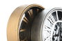 DKD Home Decor Pack de 2 Relojes de Pared de Metal y Cristal Surtidos