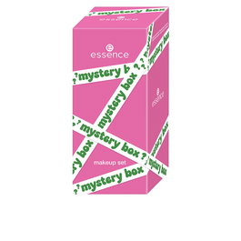 Essence Caja Sorpresa Mystery Box Pink - Estuche Maquillaje 6 Piezas con Colorete Líquido, Paleta Ojos/Rostro, Gel Cejas, Bálsamo Labial, Lápiz y Tinte