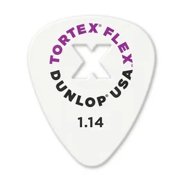 DUNLOP Púas Tortex Flex X 1,14 mm (Pack de 72)