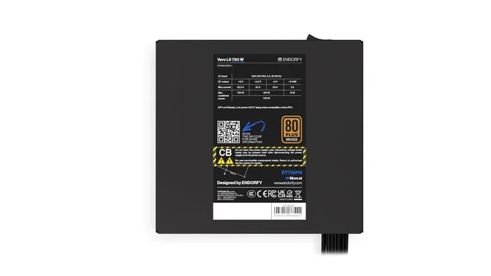 Endorfy Vero L6 750W 80 PLUS Bronze ATX