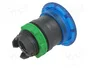 SCHNEIDER ELECTRIC Interruptor de presión Harmony XB5 azul 22mm
