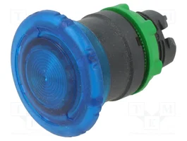 SCHNEIDER ELECTRIC Interruptor de presión Harmony XB5 azul 22mm