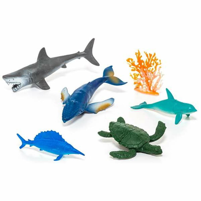 Molto Figuras Mundo Marino en caja, 6 piezas Molto Figuras Mundo Marino en caja, 6 piezas