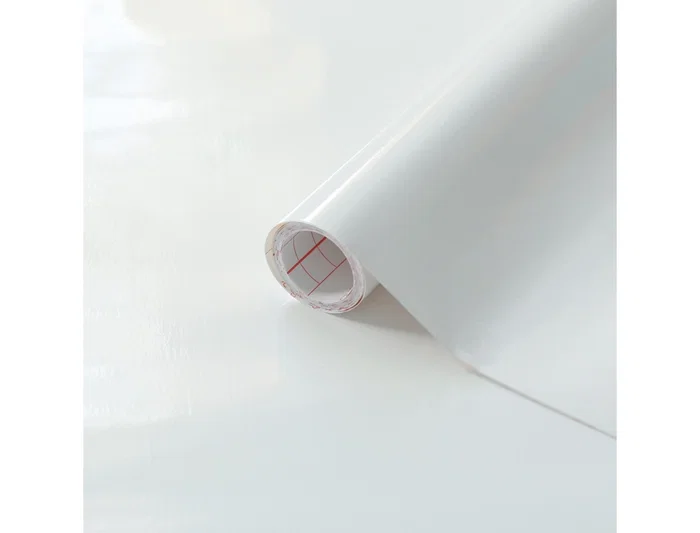 D-c-fix Rollo adhesivo autoadhesivo papel plastificado blanco 90 cm ancho x 15 m largo