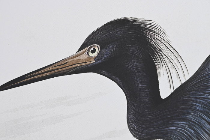 DKD Home Decor Cuadro Oriental Multicolor Garza 4 x 93 x 63 cm (2 Unidades)