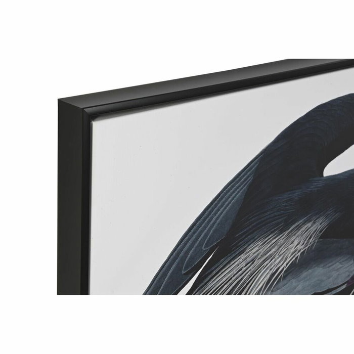 DKD Home Decor Cuadro de Garza Enmarcado, Pack de 2 unidades DKD Home Decor Cuadro de Garza Enmarcado, Pack de 2 unidades