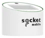 Socket Mobile S320 Lector de Códigos de Barras Fijo 1D/2D Blanco con Bluetooth, Compatible con QR Code, USB, Batería Recargable - Lector Escáner Socketscan