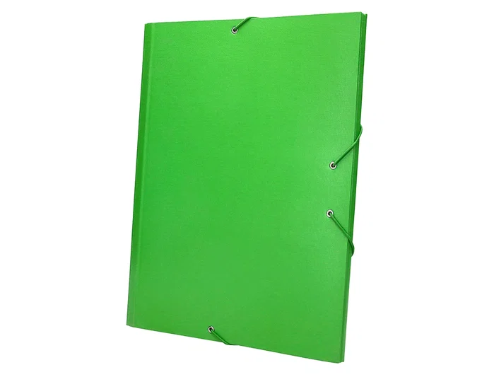 Liderpapel Carpeta clasificadora 12 departamentos folio prolongado verde claro
