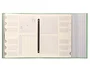 Liderpapel Carpeta clasificadora 12 departamentos folio prolongado verde claro