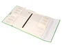 Liderpapel Carpeta clasificadora 12 departamentos folio prolongado verde claro