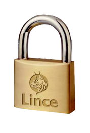 LINCE Candado de Latón 300-50 con Llaves Iguales