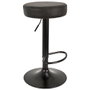Home Deco Factory Taburete Bar Regulable Mumford Industriel Altura Ajustable 36x63.5-83.5 cm