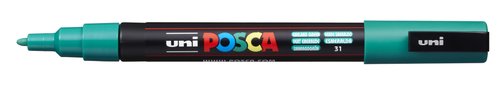 Posca PC-3M Verde Esmeralda 0,9 - 1,3 mm