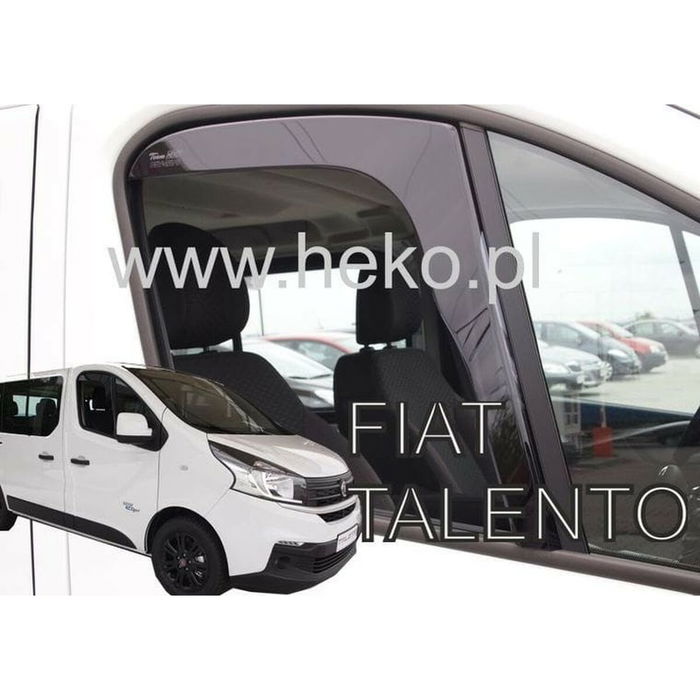 Deflector de viento HEKO HO27189 FIAT Talento renault trafic iii 2014 OPEL VIVARO Frontal 2 Piezas