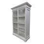 DKD Home Decor Vitrina India 1c25 Blanco 140 x 55 x 209 cm