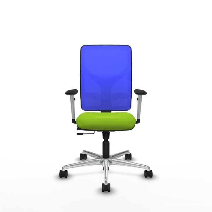 PIQUERAS Y CRESPO Silla de oficina Motilla Sincro/Traslack Pistacho/Azul PIQUERAS Y CRESPO Silla de oficina Motilla Sincro/Traslack Pistacho/Azul