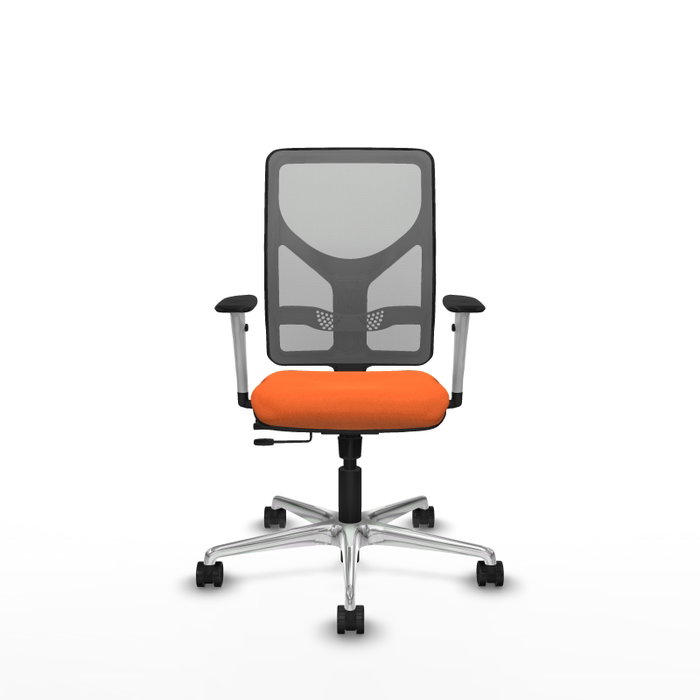 PIQUERAS Y CRESPO Silla de oficina Motilla con mecanismo Sincro/Traslack Naranja y Gris PIQUERAS Y CRESPO Silla de oficina Motilla con mecanismo Sincro/Traslack Naranja y Gris