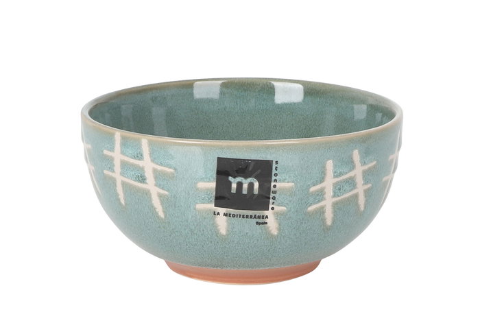 Inde Bol 340 cc Ø11.5 cm "Cuadric" (24 Unidades)