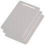 Day Juego De 3 Tablas de Cortar, Colores Surtidos (Beige, Taupe, Negro), con Mango para Colgar, Resistente y Lavaplatos