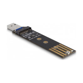DeLOCK Convertidor Combo para M.2 NVMe PCIe o SATA SSD con USB 3.2 Gen 2