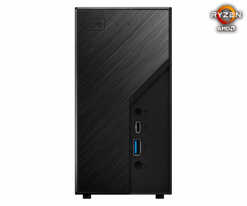 ASRock DeskMini X300 Mini PC barebone AM4 Negro
