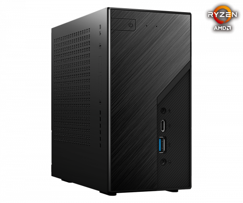 ASRock DeskMini X300 Mini PC barebone AM4 Negro