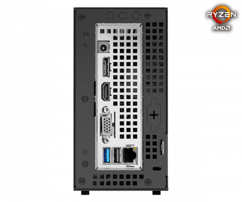 ASRock DeskMini X300 Mini PC barebone AM4 Negro