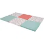 Tineo TIN3275055961119 Alfombra de Juego Maxi Malin Evolutiva 5 en 1 Geométrica / Animales Divertidos 180 x 120 cm