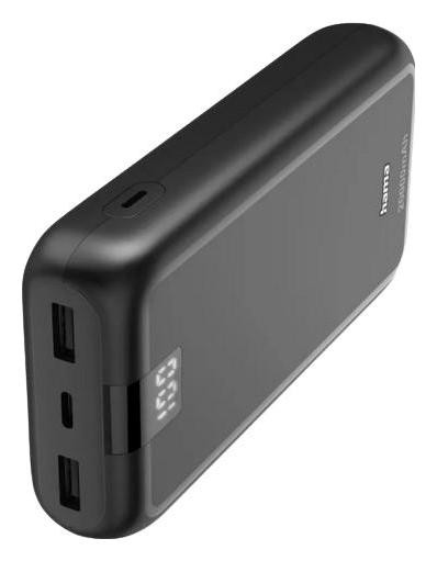 Hama Powerbank Performance 20 20000 mAh 2xUSB-A 1xUSB-C Antracita