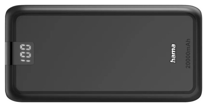 Hama Powerbank Performance 20 20000 mAh 2xUSB-A 1xUSB-C Antracita