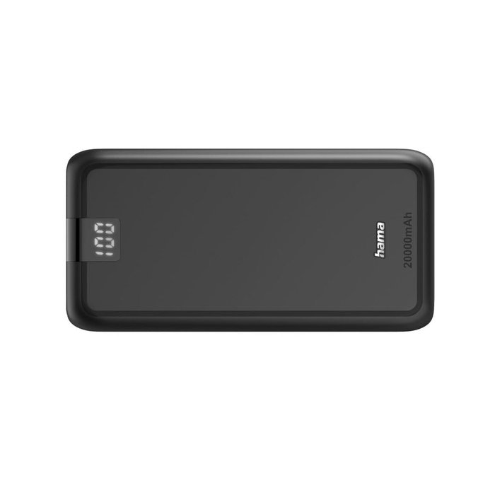 Hama Powerbank Performance 20 20000 mAh 2xUSB-A 1xUSB-C Indicador de carga Color Antracita