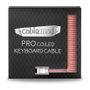 CableMod PRO Coiled Keyboard Cable USB-C a USB Tipo A, Orangesicle - 150cm