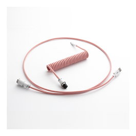 CableMod PRO Coiled Keyboard Cable USB-C a USB Tipo A, Orangesicle - 150cm