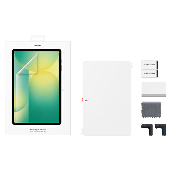 Samsung Protector de Pantalla Antirreflejos Galaxy Tab S10 FE+, 13.1", Transparente, Anti-Reflecting Screen Protector