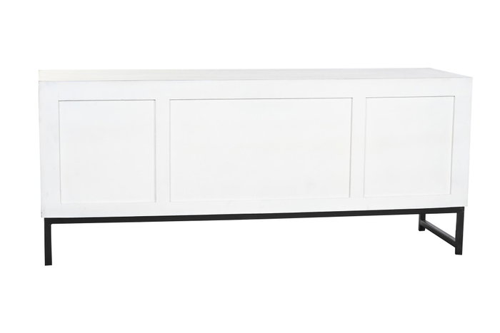 DKD Home Decor Mueble Tv Indio 130 x 56 x 40 cm Beige Gris DKD Home Decor Mueble Tv Indio 130 x 56 x 40 cm Beige Gris
