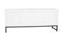 DKD Home Decor Mueble Tv Indio 130 x 56 x 40 cm Beige Gris