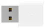 D-Link AN3U Adaptador Wi-Fi N300 USB Blanco