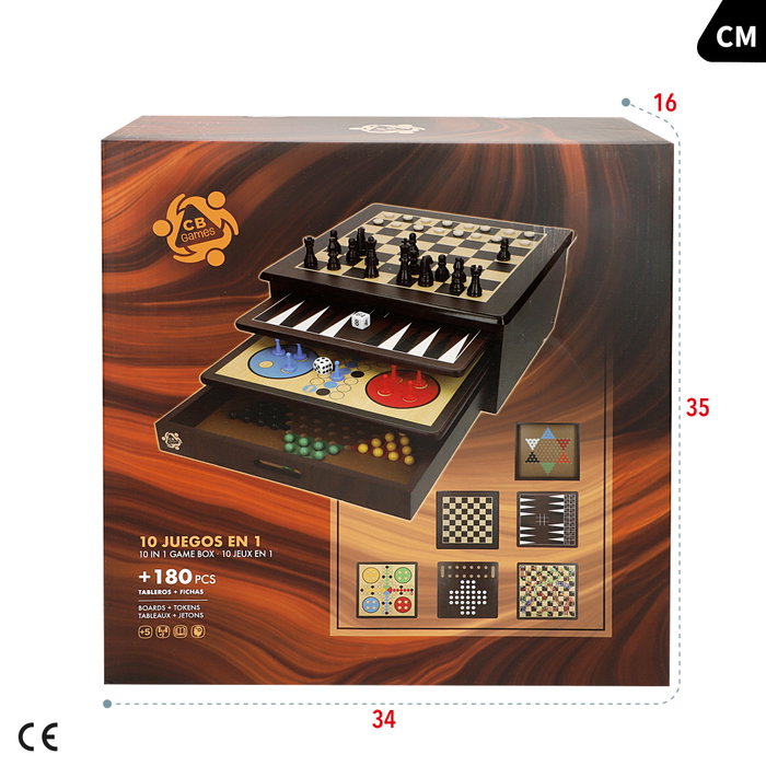 CB GAMES 10 Juegos en Uno Made