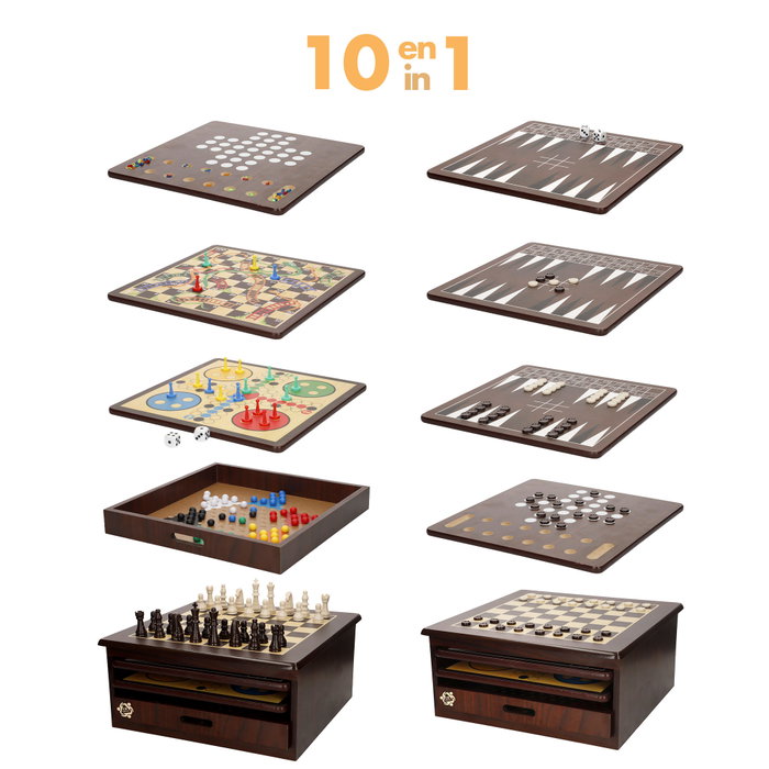 CB GAMES 10 Juegos en Uno Made