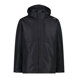 Chaqueta Deportiva para Hombre Campagnolo Zip Hood Detachable Inn Negro