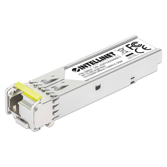 Intellinet 508650 Transceptor SFP Gigabit BiDi WDM 120 km Intellinet 508650 Transceptor SFP Gigabit BiDi WDM 120 km