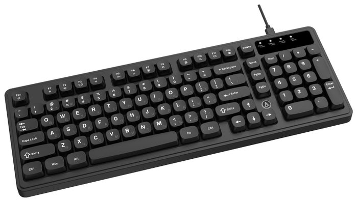 Ajazz AF98 Teclado Membranoso con Iluminación RGB Negro Ajazz AF98 Teclado Membranoso con Iluminación RGB Negro