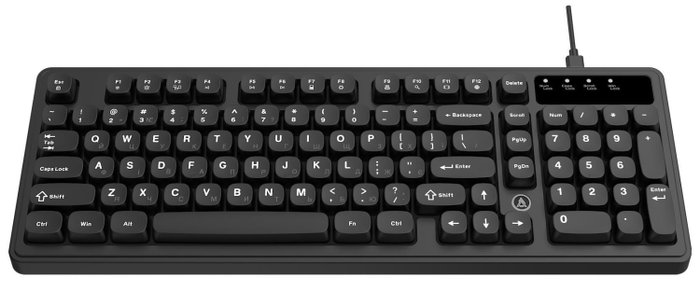 Ajazz AF98 Teclado Membranoso con Iluminación RGB Negro Ajazz AF98 Teclado Membranoso con Iluminación RGB Negro